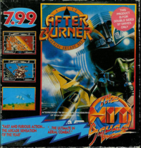 Afterburner Atari ST  box art